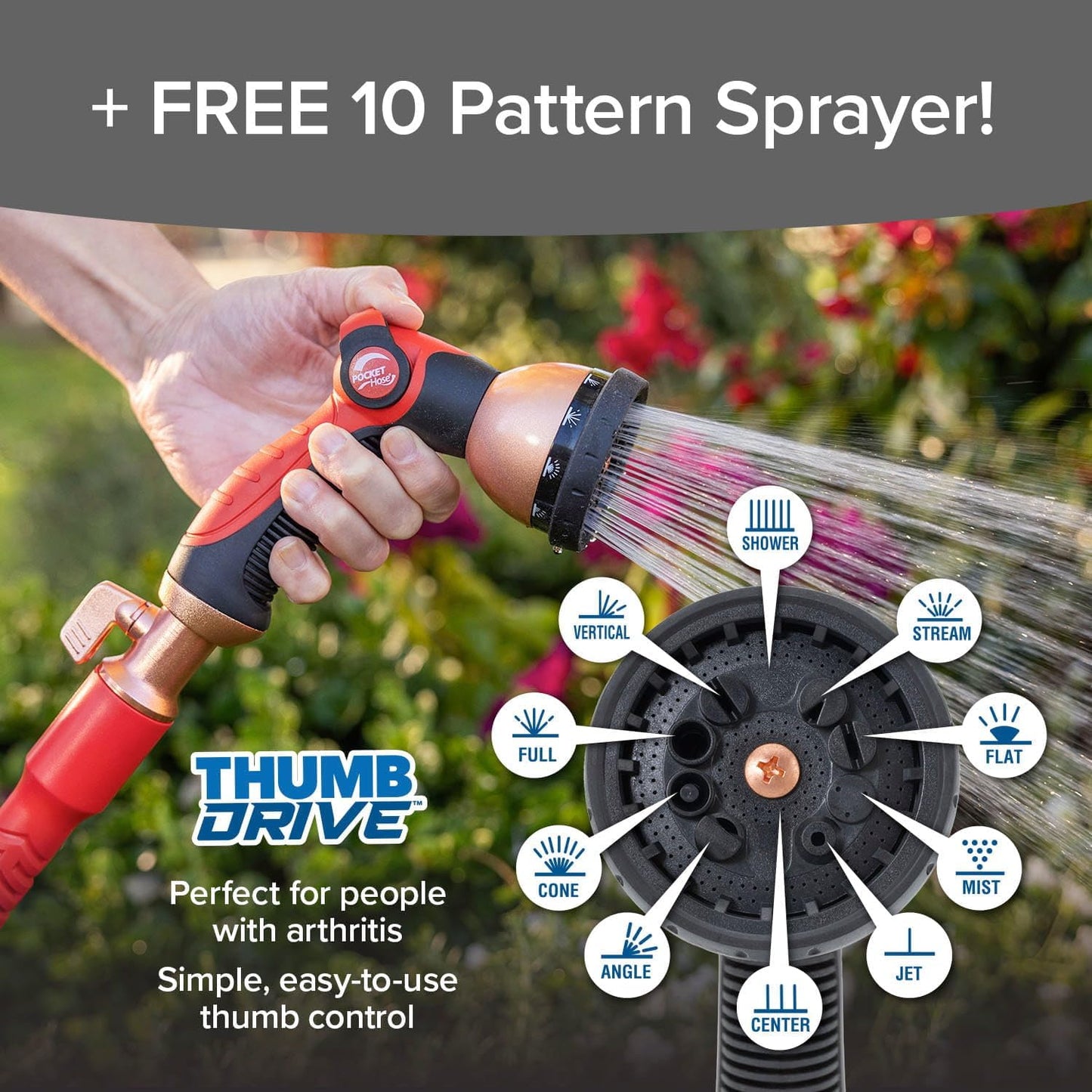 Pocket Hose Ballistic – Time-Saving No-Kink Hose for Efficient Morning Watering Routines