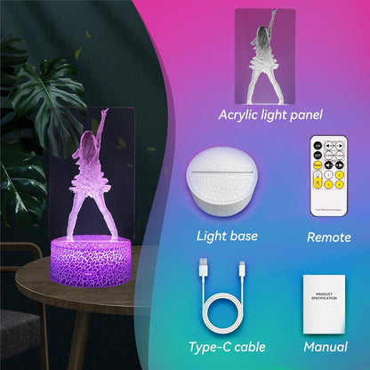 Pop Icon Mood Light – Relaxing Nighttime Ritual Lamp, 16 Color Therapy Style Bedside Glow
