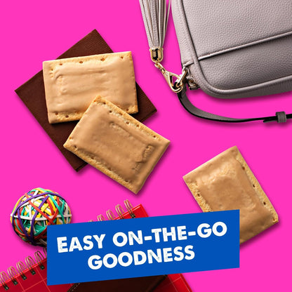 Pop-Tarts Brown Sugar Cinnamon Breakfast Bars – On-the-Go Snack for College Students and Office Teams, 32 Pack