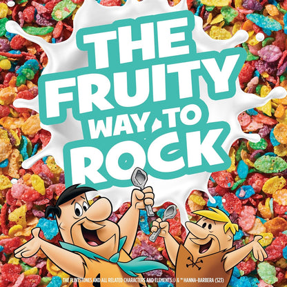 Post Fruity Pebbles Cereal – Bulk 3 Pack Gluten Free Cereal for Stocking the Pantry