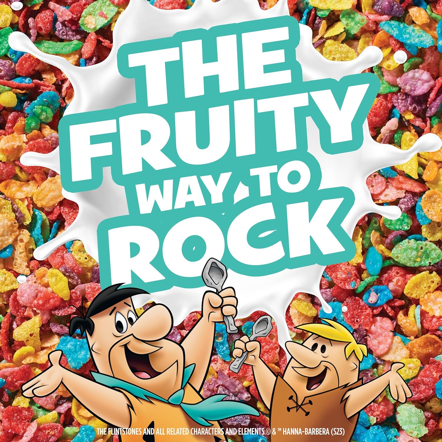 Post Fruity PEBBLES Marshmallow Cereal – Retro Nostalgia Cereal Box for Cozy Home Aesthetic