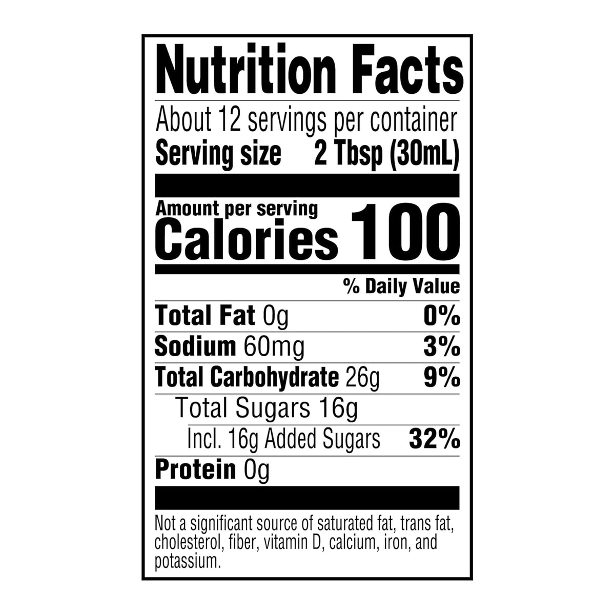 preserved with sodium benzoate and potassium sorbate for long pantry life