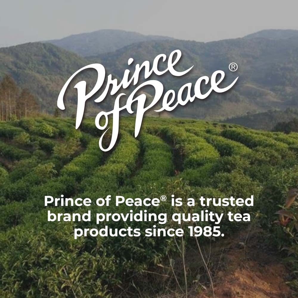 Prince of Peace Organic Green Tea – 100 Count Bulk Box for Break Room Pantries and Shared Office Wellness Programs