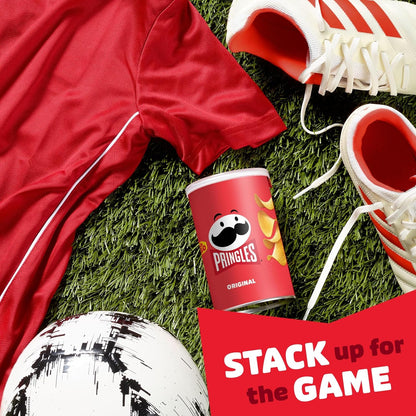 Pringles Stackable Snack Cans – Clutter-Free Pantry Snacks with 6 Simple Flavors