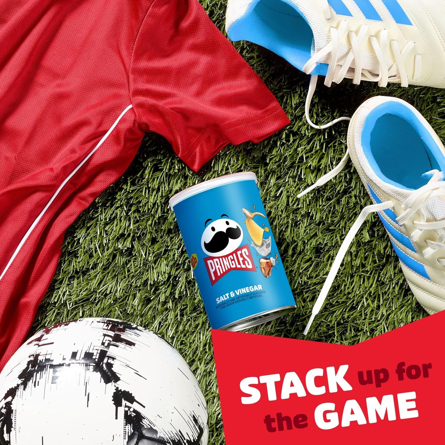 Pringles Stackable Snack Cans – Clutter-Free Pantry Snacks with 6 Simple Flavors