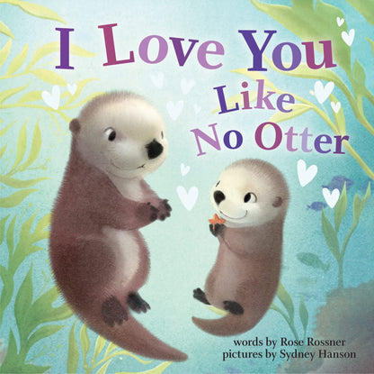 Punderland Otter Pun Board Book – Heartfelt Valentine's Day Keepsake Gift for New Parents and Grandparents