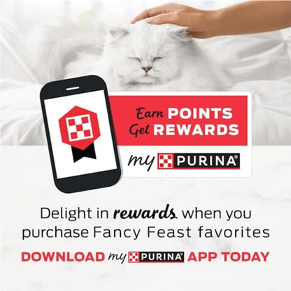 Purina Fancy Feast Gravy Lovers Wet Cat Food – Complete Balanced Poultry and Beef Recipes for Stress-Free Senior Cat Feeding Stations