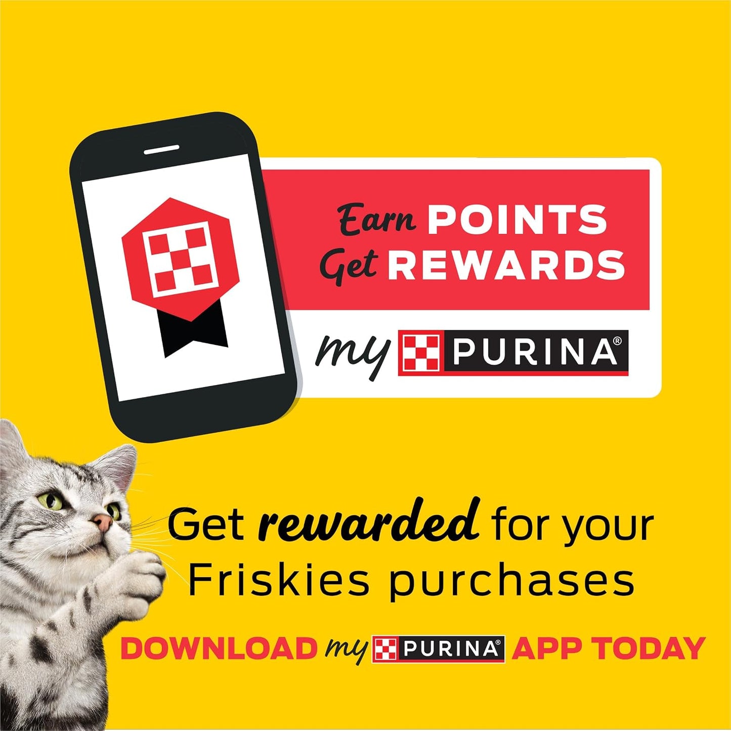 Purina Friskies Dry Cat Food 22 lb. Salmon Tuna Shrimp - All Life Stages Formula for Busy Family Pet Care