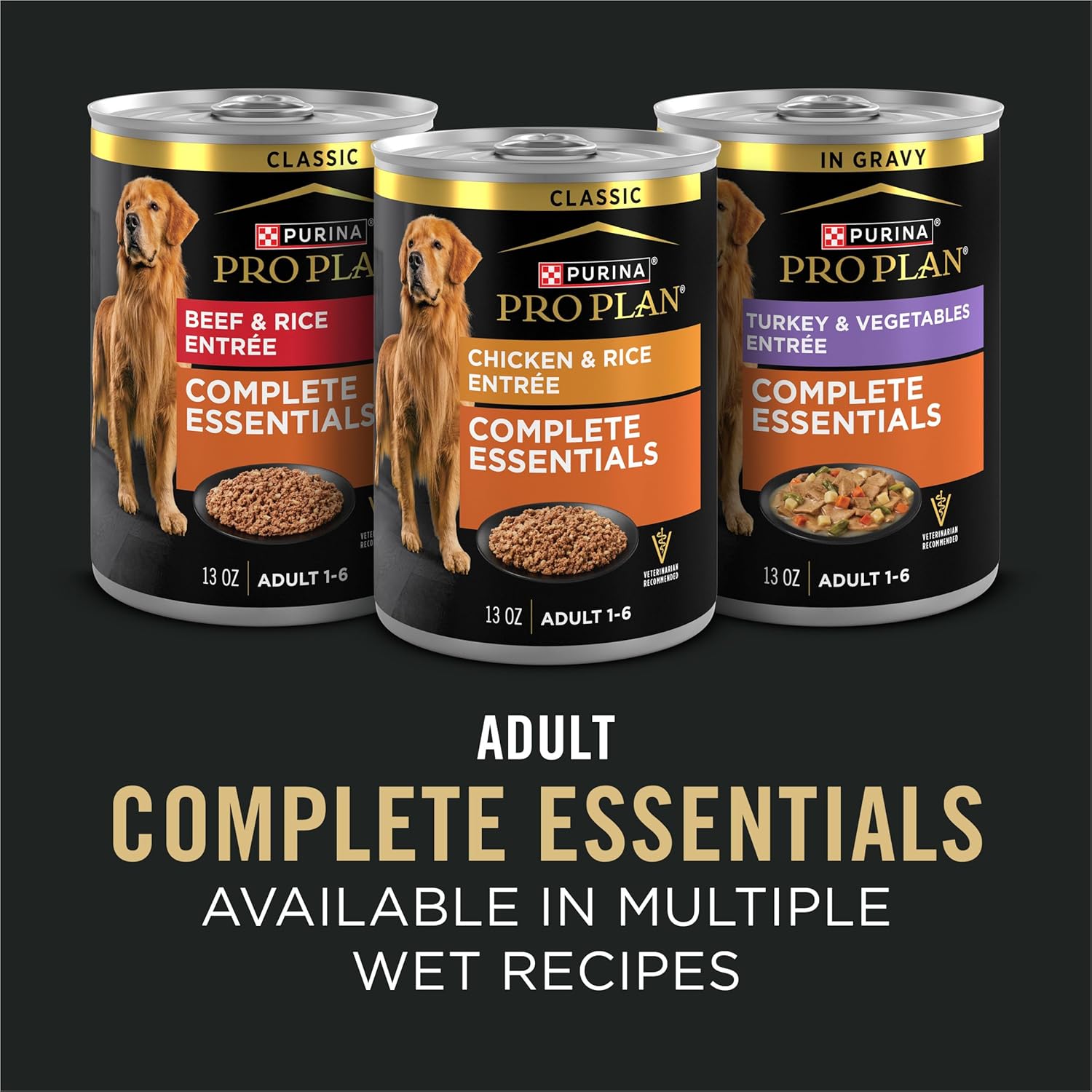 Purina Pro Plan Complete Essentials for Dogs, Premium Birthday Gift for Dog Owners, 33 lb. Bag