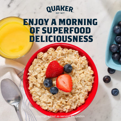 Quaker Immunity Instant Oatmeal – Workplace Breakroom Commuter Bag Meal, 3 Flavor Variety Pack Ready in Under Two Minutes