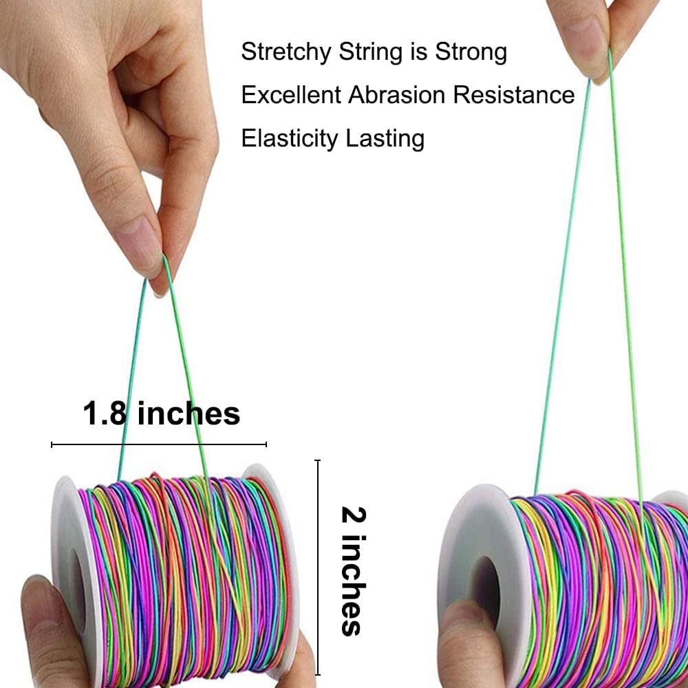 rainbow multi-color finish in a single spool