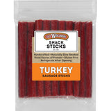 Old Wisconsin Turkey Sausage Sticks – Resealable Camp Snack for Families on Long Drives