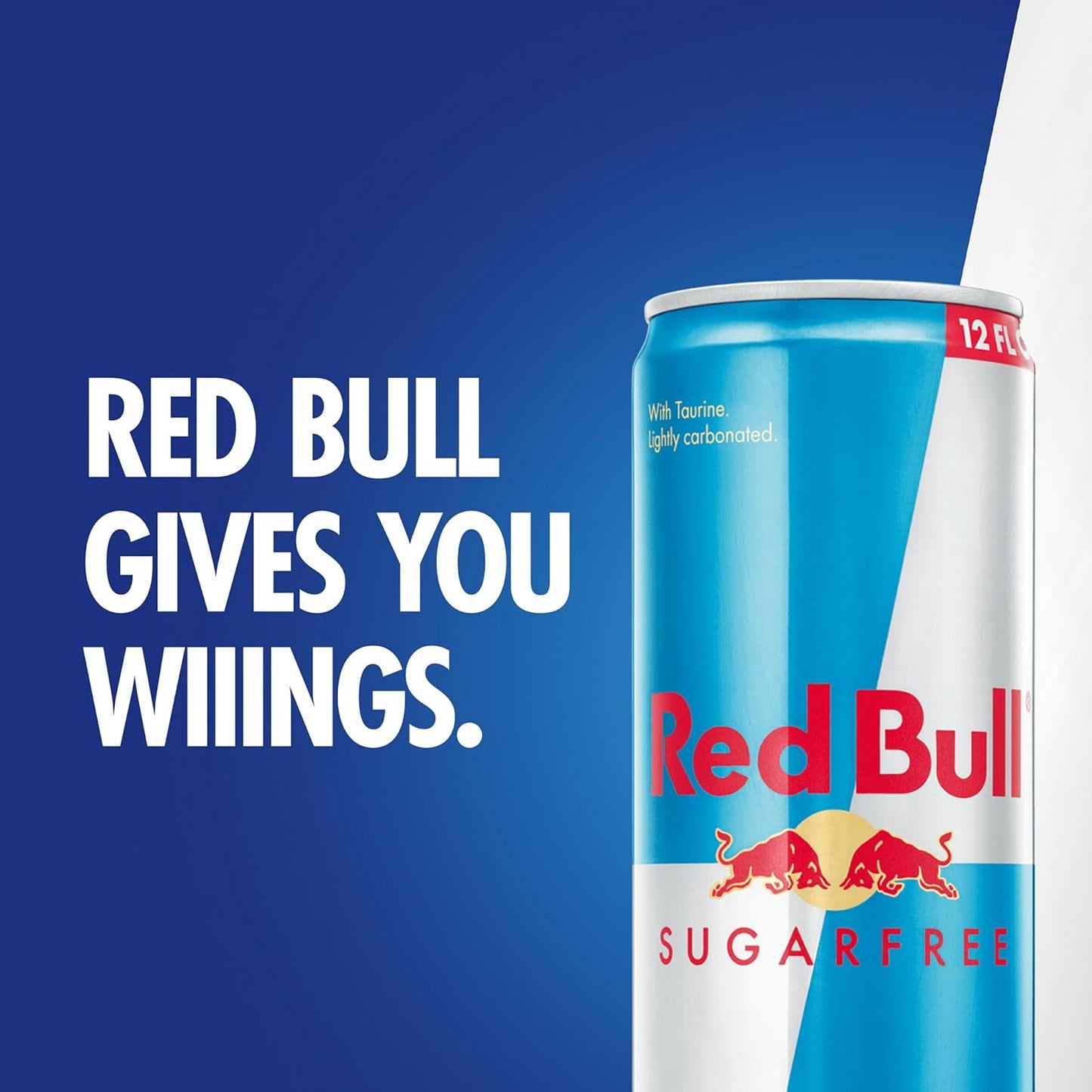 Red Bull Sugar Free Energy Drink – Study Desk Alertness Boost for Remote Workers and Students, 114mg Caffeine, 24 Pack