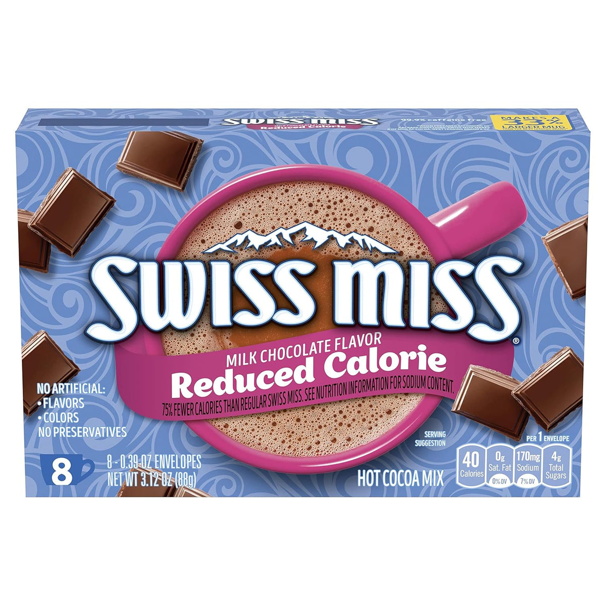 reduced-calorie formulation at 35 calories per serving