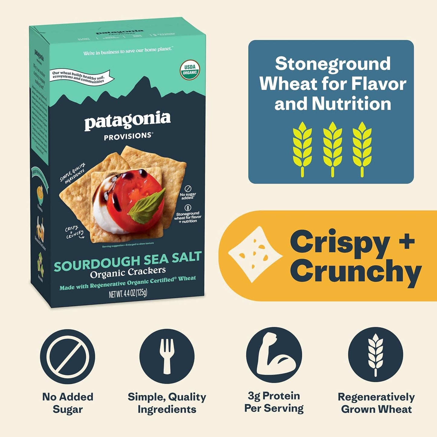 regenerative organic certified stoneground wheat sourced from known farmers