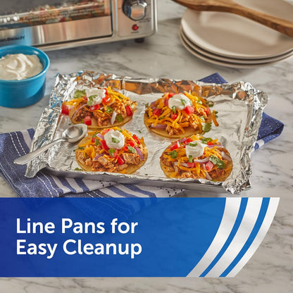 Reynolds Wrap Pre-Cut Foil Sheets – Clean Counter Solution for Uncluttered Kitchens