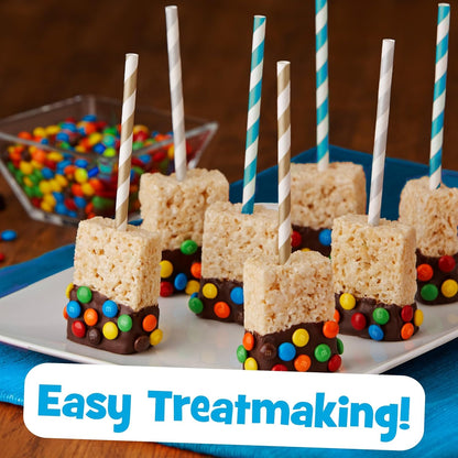 Rice Krispies Treats Pre-Made Sheet – No-Mess Treat Base for Outdoor Birthday Parties, 32oz