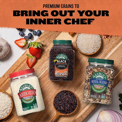 RiceSelect Black Rice Jar — Reliable Whole Grain for Efficient Weekly Meal Planning