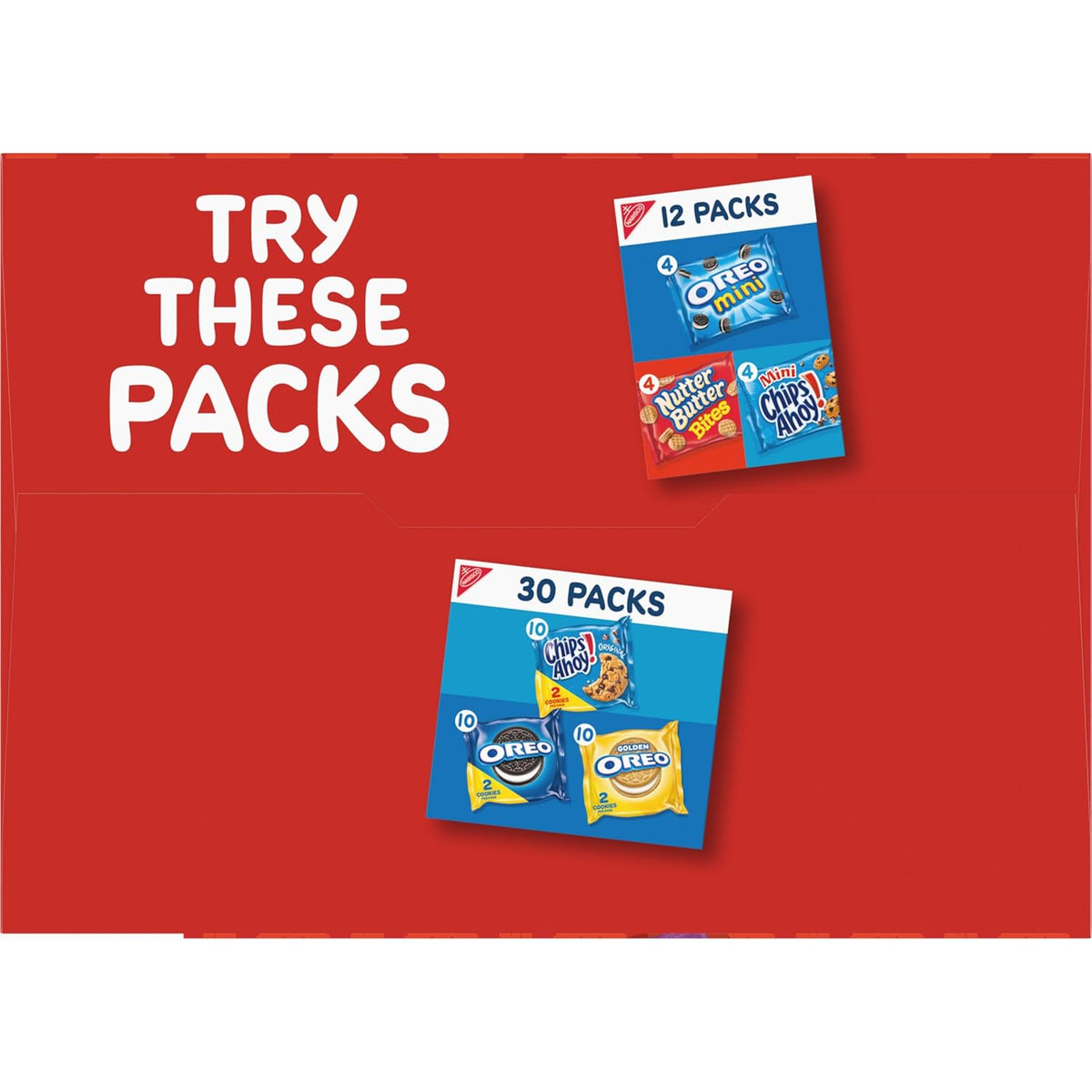 RITZ Bits Cheese and PB Crackers Variety Pack – Travel Snacks for Road Trips, Flights, and Hotel Stays, 20 Single-Serve Boxes