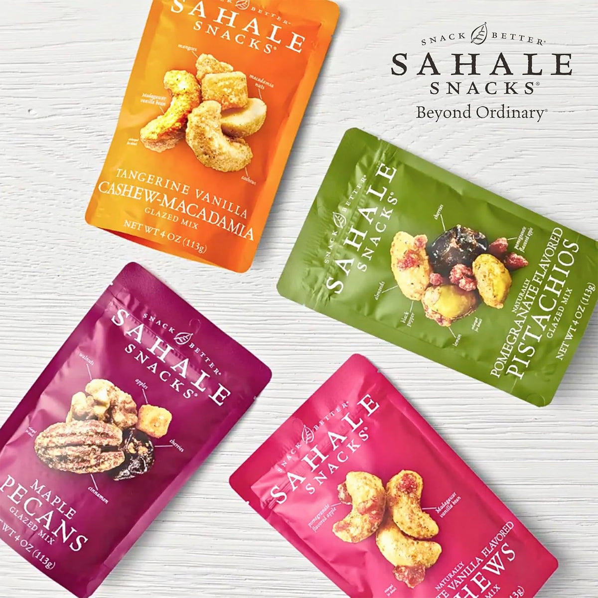 Sahale Snacks Berry Macaroon Almond Mix – Elegant Snack Gift for Birthdays, Thank-Yous and Care Packages, 7 oz