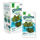 Gimme Seaweed Seaweed Snacks for Meal Prep and Smoothie Topping Organic Non-GMO Vegan 5 Count