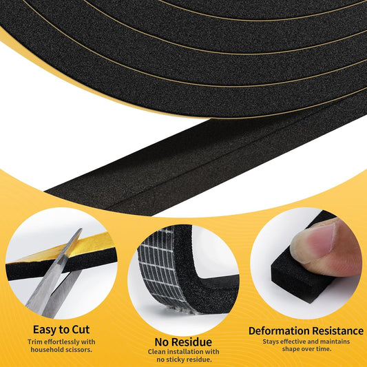 self-adhesive grid backing for strong, no-tool peel-and-stick application