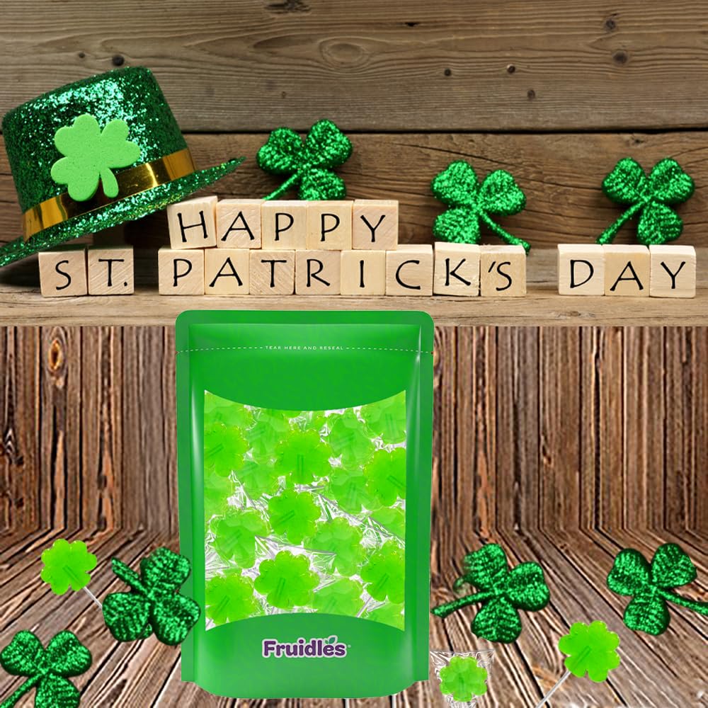 Shamrock Sucker Co. St. Patrick's Day Shamrock Lollipops – Ready-to-Give Party Favor for Friends, Neighbors, and Office Exchanges