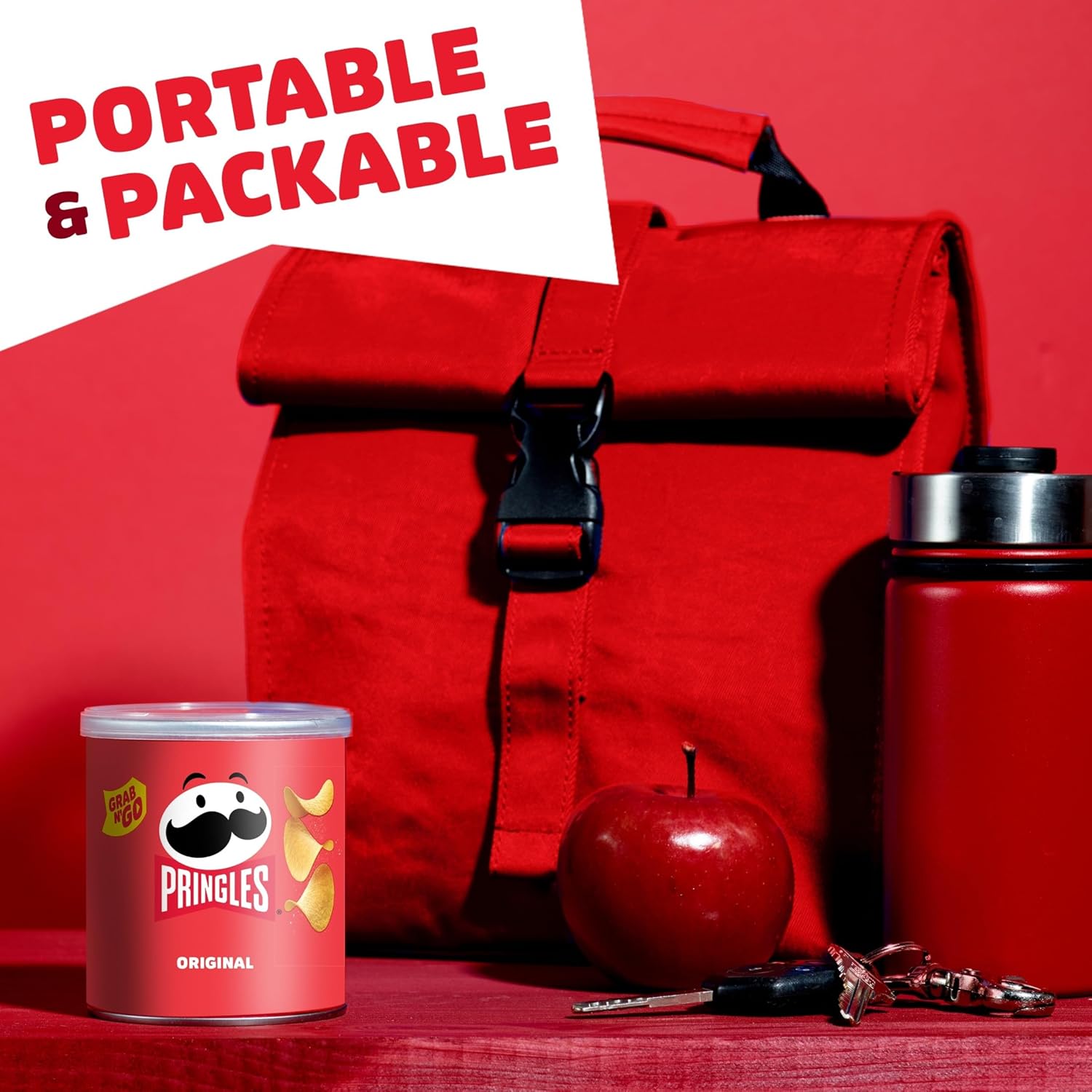 shelf-stable packaging designed for freshness in pantries, desks, and bags