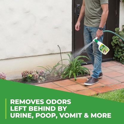Simple Green Outdoor Odor Eliminator for Pets – Backyard and Camping Companion, Enzyme Spray for Patio Urine Smell