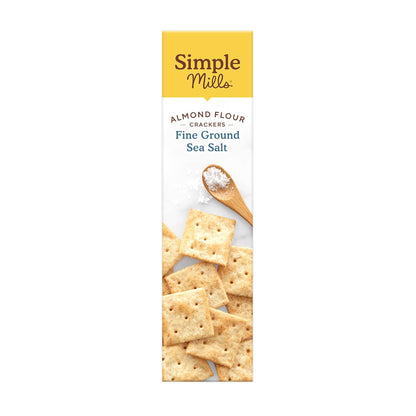 Simple Mills Almond Flour Crackers – Single-Box Pantry Essential for Restraint-Focused Homes
