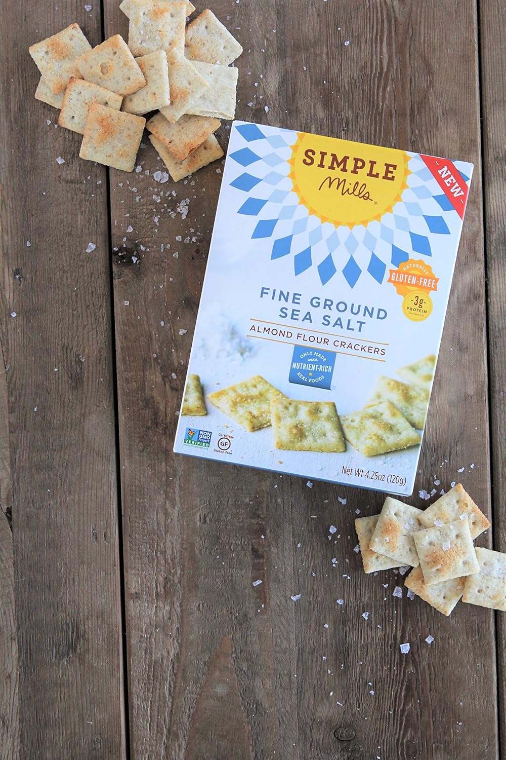 Simple Mills Almond Flour Crackers – Single-Box Pantry Essential for Restraint-Focused Homes