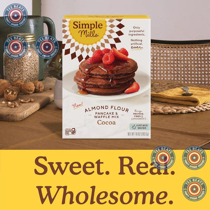 Simple Mills Chocolate Waffle Mix – Streamlined Brunch Prep for Remote Workers, No Measuring Required