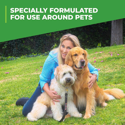 Simple Solution Outdoor Odor Eliminator for Dogs – Fresh Floral Scent for a Calmer Yard Retreat