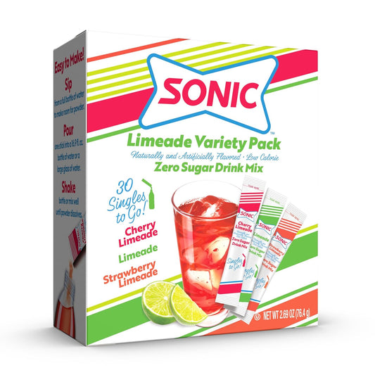 single-serve powdered stick packs — one stick flavors one standard water bottle