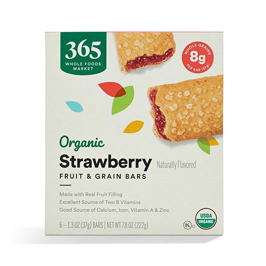 six individually wrapped bars in a resealable pouch for portion control