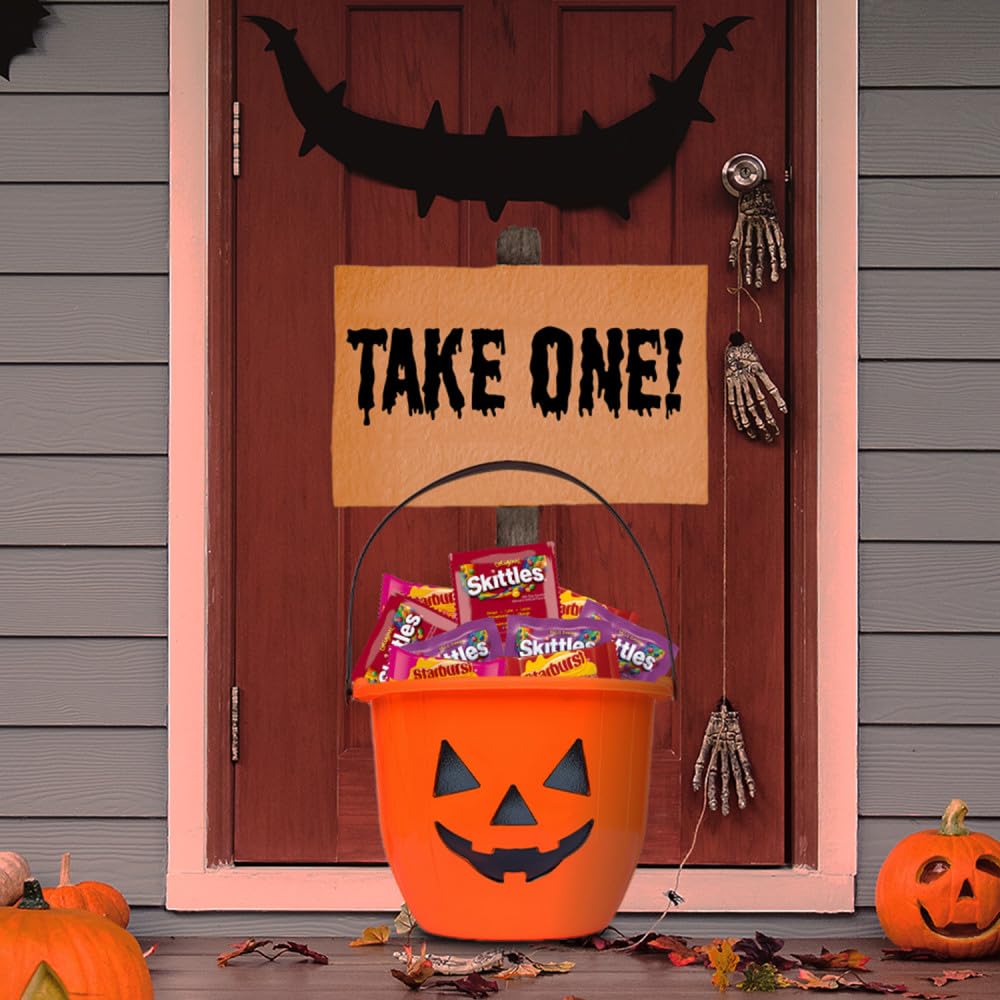 SKITTLES Bulk Fun Size Candy Variety – Office Pantry Restock, Reception Welcome Bowl & Team Meeting Treats, 20.13 oz