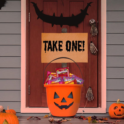 SKITTLES Bulk Fun Size Candy Variety – Office Pantry Restock, Reception Welcome Bowl & Team Meeting Treats, 20.13 oz