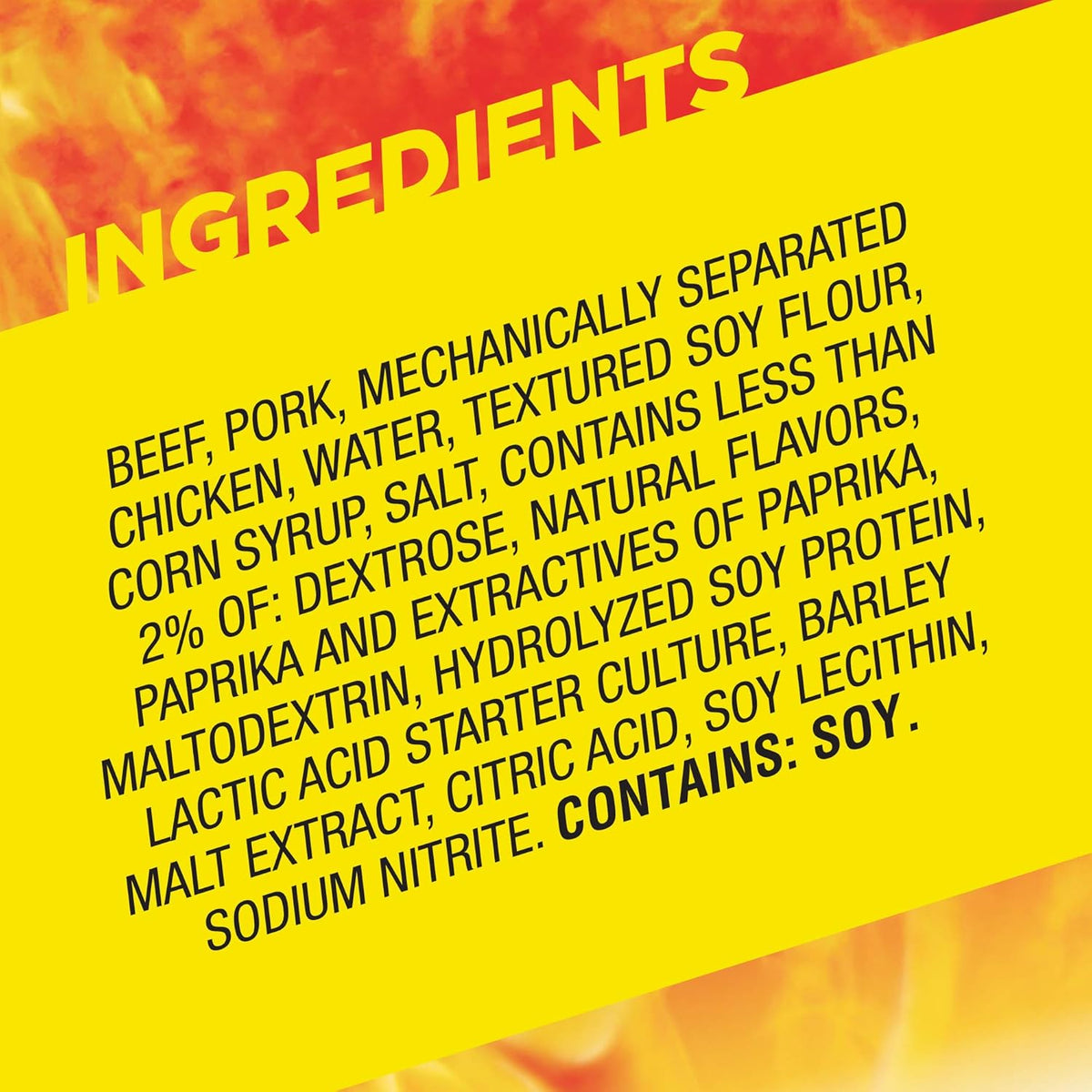 Slim Jim Smoked Meat Sticks – Clean Ingredient Snack with No Artificial Flavors for Mindful Eating, 14 Count