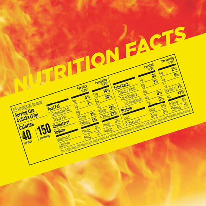 Slim Jim Smoked Meat Sticks – Keto and Low-Carb Diet Snack, 6g Protein Per Stick