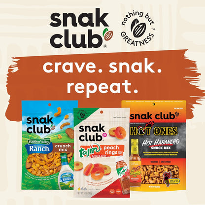 Snak Club Cajun Snack Mix – Kosher Certified Protein Snack That Satisfies Cravings Without the Guilt, 15 oz Resealable Pouch