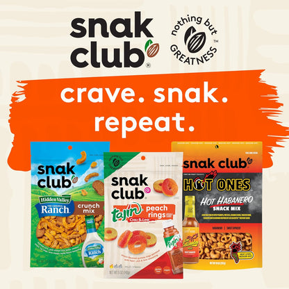 Snak Club Energizer Trail Mix – Holiday Gifting Snack with Kosher-Certified Peanuts, Almonds, Raisins, and Chocolate Candies, 24 oz Value Pack