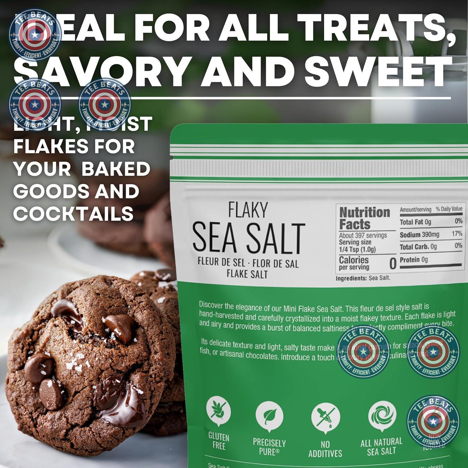 Sol de Baja Sea Salt Flakes, 7 oz – Streamlined Finishing Salt to Replace Multiple Specialty Salts