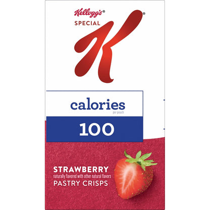 Special K Bar Pastry Crisps, Strawberry – Mess-Free Crisps for Outdoor Errands and Day Trip Snacking