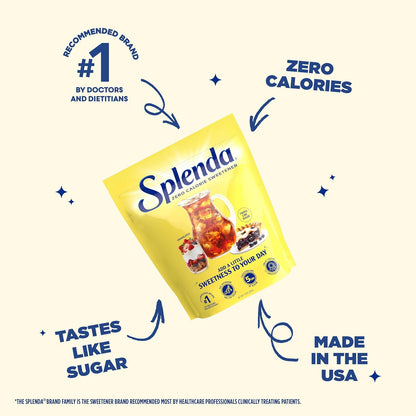 SPLENDA No Calorie Sweetener – Quick Dissolve Sweetener for Productivity Routines and Shakes
