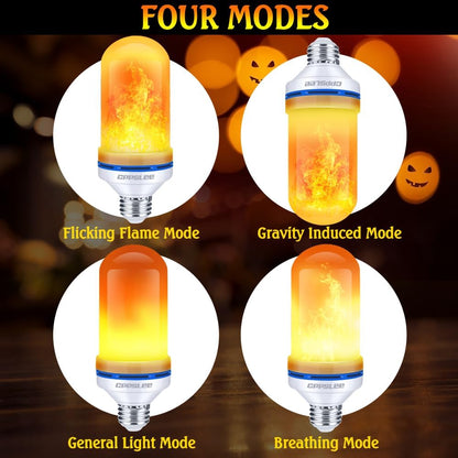 standard e26 screw base compatible with most household sockets, lamps, and lanterns