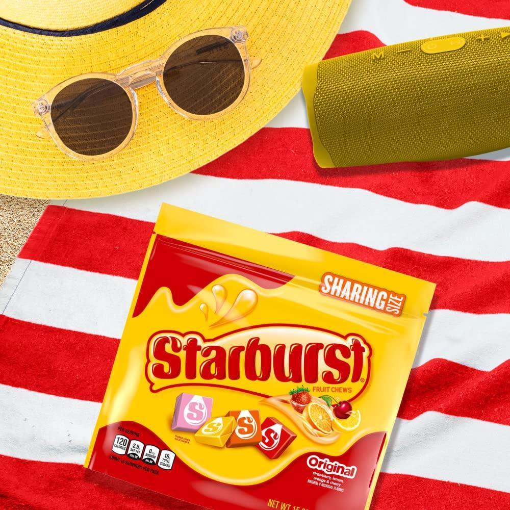 Starburst Original Variety Candy – Fun Birthday and Valentine's Day Gift for Coworkers and Teachers, 15.6 oz