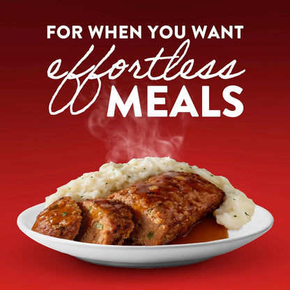 Stouffer's Classic Meatloaf Single Serve – Comforting Microwave Dinner for Solo Self Care Evenings