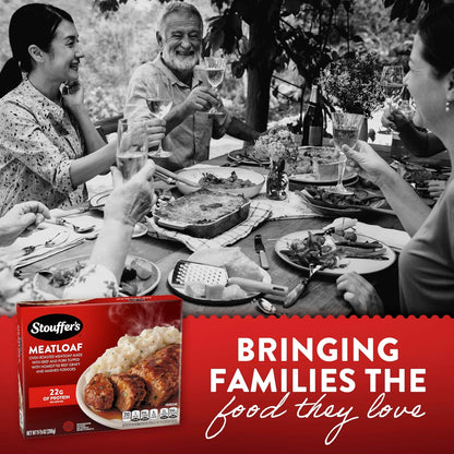 Stouffer's Classic Meatloaf Single Serve – Comforting Microwave Dinner for Solo Self Care Evenings