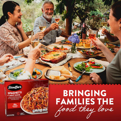 Stouffer's Spaghetti With Meat Sauce Single Serve – Comforting Solo Dinner Ritual for Personal Wind-Down Evenings