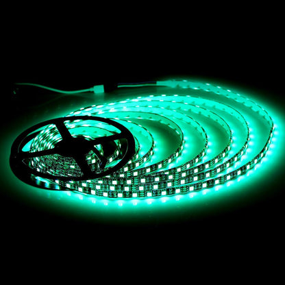 SUPERNIGHT Low Profile LED Light Strip – Discreet Black Backing Blends Into Dark Shelves and Media Consoles